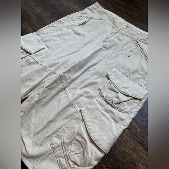 PILCRO Anthropologie Crop Cargo Balloon Pants - Picture 7 of 10